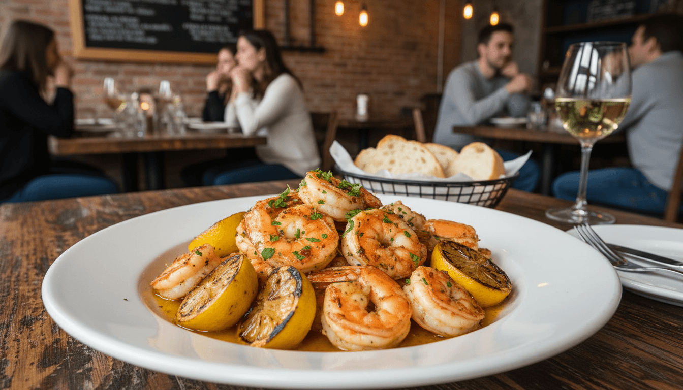Fresh shrimp dish served at Twisted Shrimp